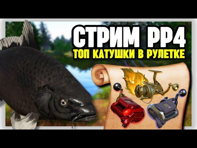  СТРИМ РР4┃ВЫСИДКА КАРПОВ КОИ НА ОЗЕРЕ МЕДНОМ┃ РАПТОР и ВЕНГА в рулетке┃maXS1k