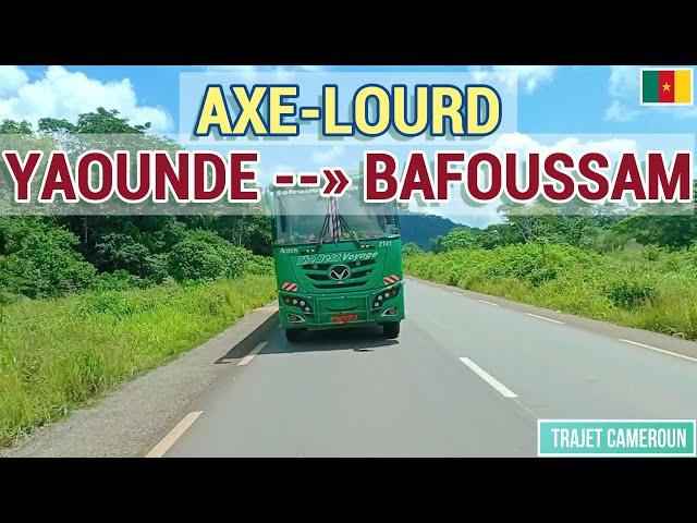 Voyage sur la route nationale 4 (de Tonga à Ebebda)  - Trajet Cameroun