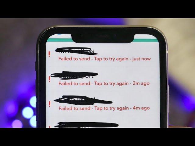FIX Snapchat Error "Failed To Send"! (2020)