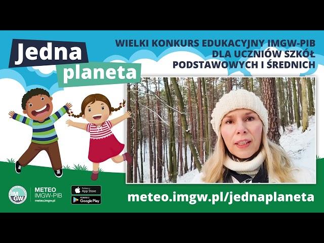 IMGW-PIB: Konkurs "Jedna Planeta"