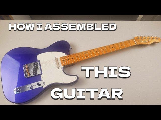 Danish Pete inspired Purple Telecaster Partscaster Project