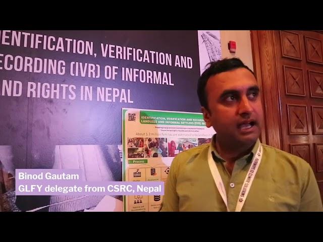 Global Land Forum 2022 - Binod Gautam of CSRC