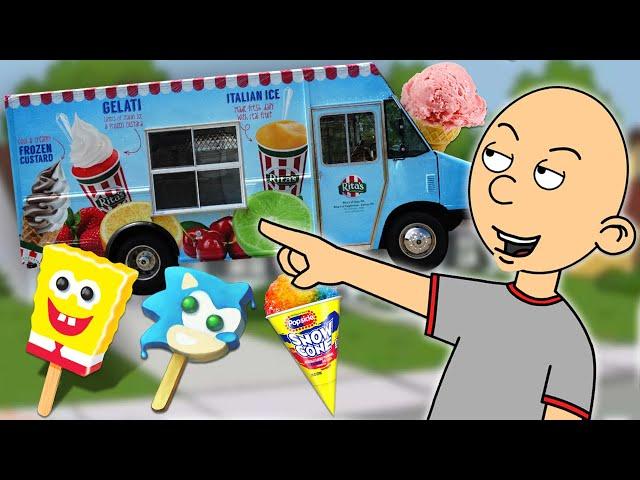 Classic Caillou Steals An Ice Cream Truck/Grounded