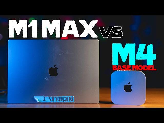 M4 Mac mini vs M1 Max for Video Editing