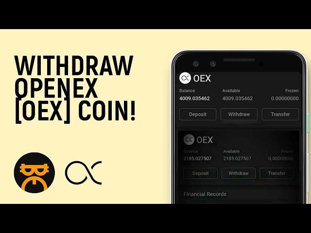 When and How to Withdraw OpenEX (OEX) Coin in Satoshi App