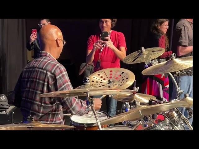 Omar Hakim Soundcheck Pasic 22 Percussive Arts Society -Pearl Drums