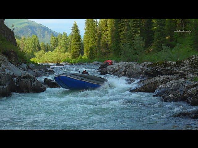 Горная рыбалка по хариусу/Забрались на лодках в самые верха, а как спускаться?/Travel на Тальмень#6