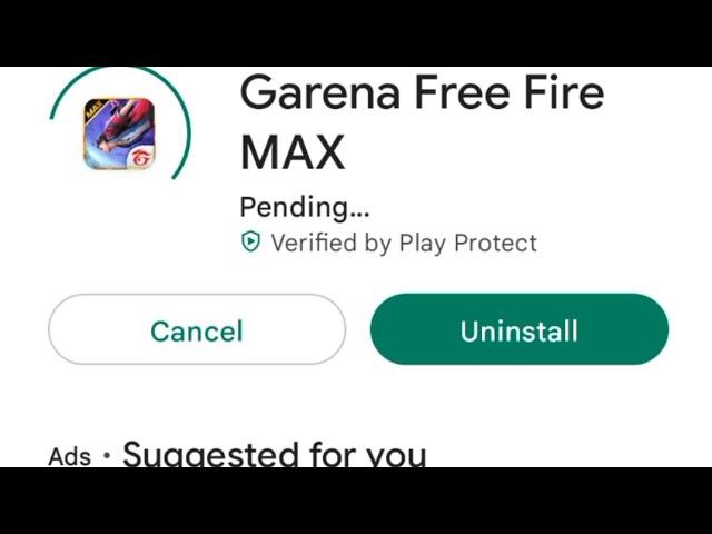 free fire updated pending problem solved! playstore can't download!#freefire