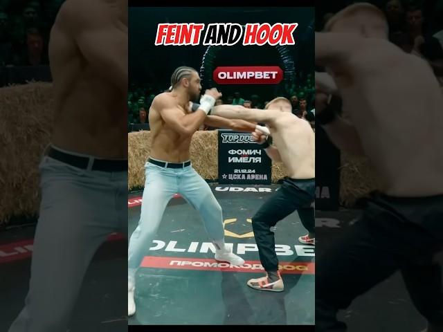 Feint and Hook  #boxing #mma #fighter #martialarts