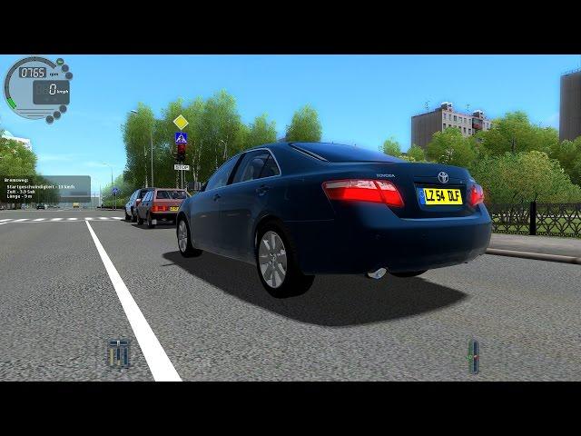 City Car Driving 1.4.0 Toyota Camry 2008 [1080P]