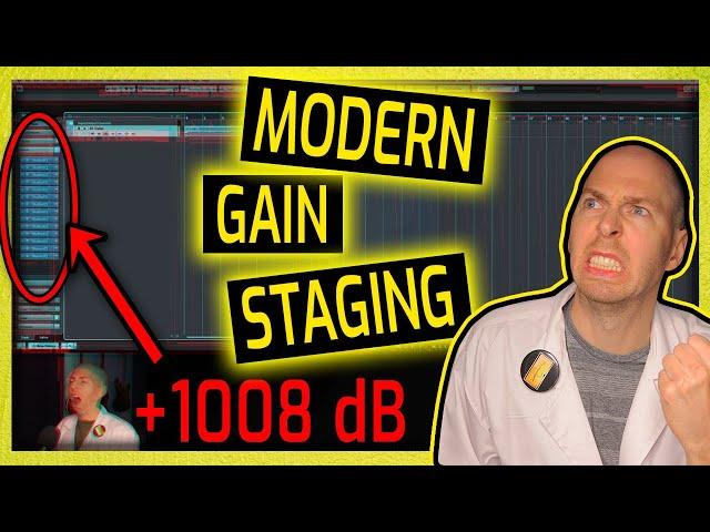 The TRUTH about Modern Gain Staging & Mixing (I Broke Cubase!)