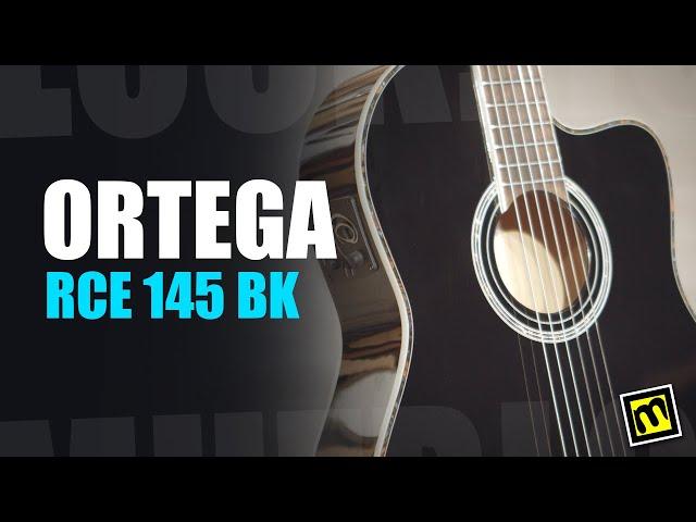Ortega RCE145BK - обзор классической гитары