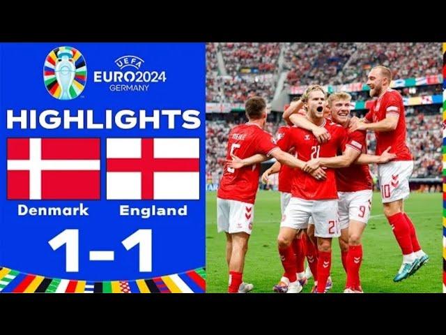 Danimarca - Inghilterra 1-1: gol e highlights euro 2024