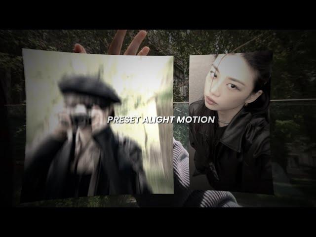 new!! preset alight motion