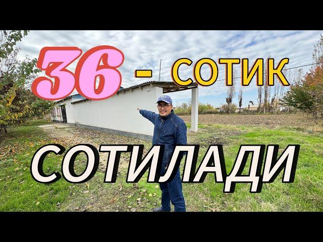 АРЗОН 36-СОТИКЛИ УЙ-ЖОЙ ЗУДЛИК БИЛАН СОТИЛАДИ. ТОШКЕНТ ВИЛОЯТИ ОККУРГОН ТУМАНИ.