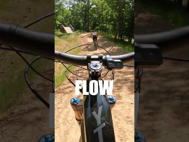 Riding Tech Vs Flow  #mountainbiking