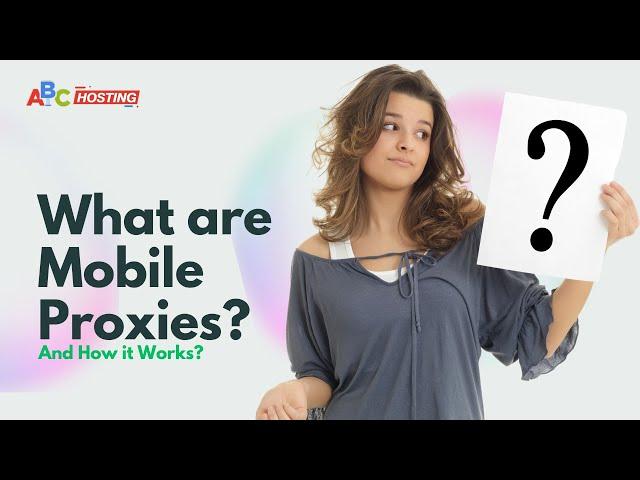 What are Mobile Proxies and How It Works? | Mobile Proxies | #MobileProxies