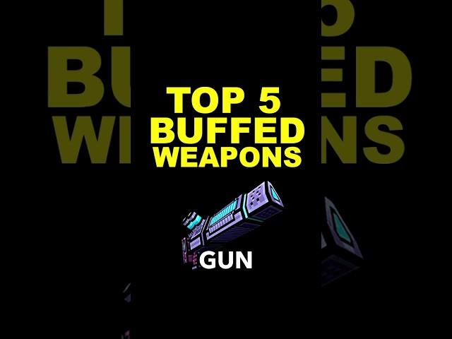 TOP 5 BUFFED WEAPONS IN PIXEL GUN 3D 2024