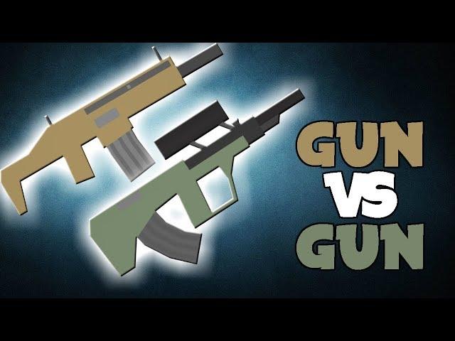 Unturned: Gun VS Gun || Heartbreaker VS Augewehr