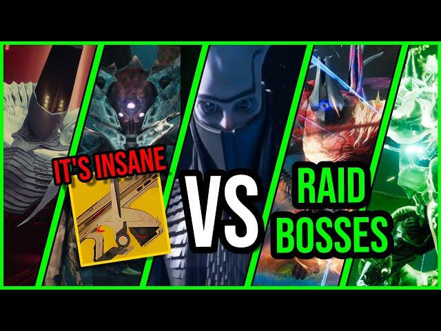 IT'S INSANE! Choir of One DESTROYS Raid Bosses... Destiny 2