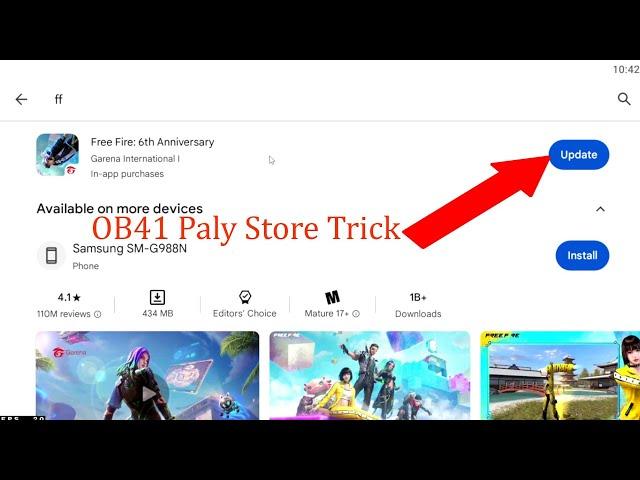 "Official Free Fire OB41 Update: How to Download from Play Store for Free!"