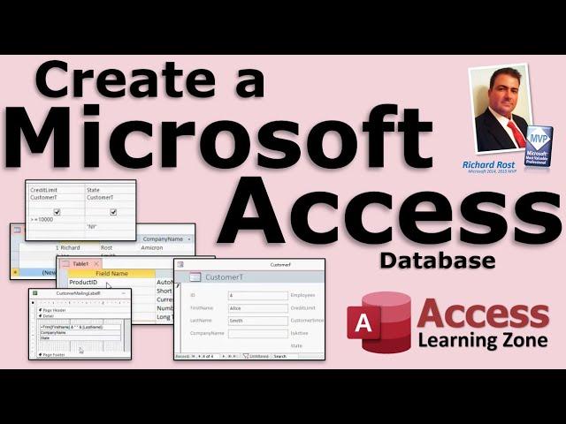 Create a Database in Microsoft Access for Beginners