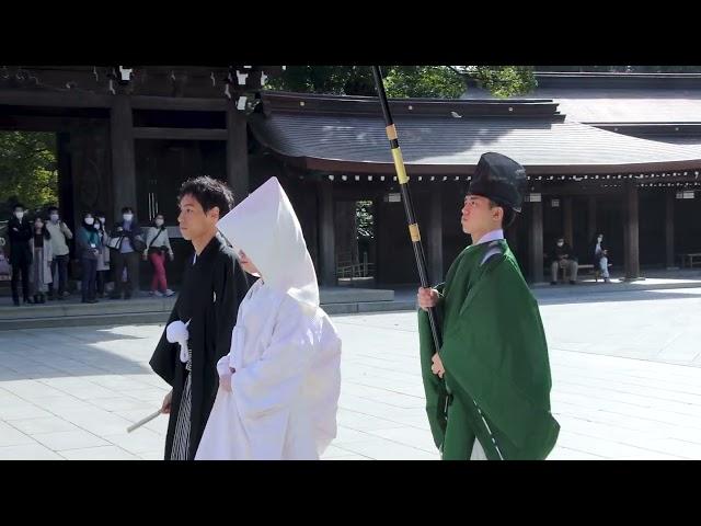 Traditional Japanese Wedding at Meiji Shrine in Tokyo!