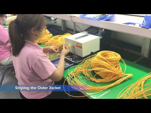 Fiber Optic Patch Cords Production Line Factory