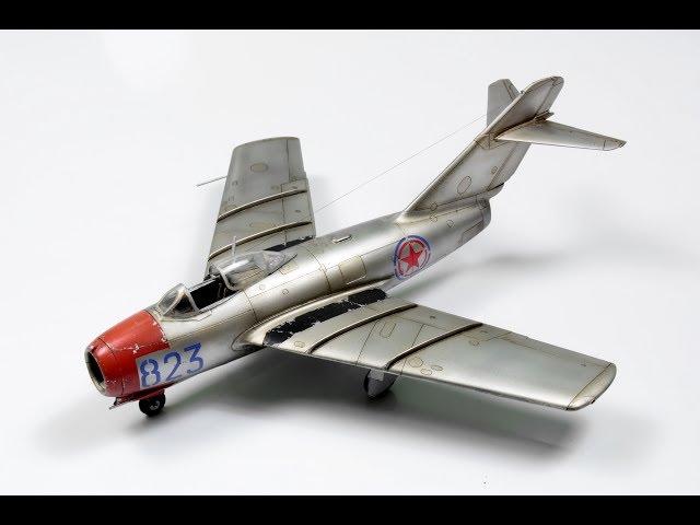 mig-15 Eduard 1/72 - Jet Aicraft Model