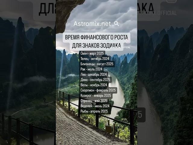 ВРЕМЯ ФИНАНСОВОГО РОСТА ДЛЯ ЗНАКОВ ЗОДИАКА #гороскоп #астрология #зодиак #астролог #прогноз #астро