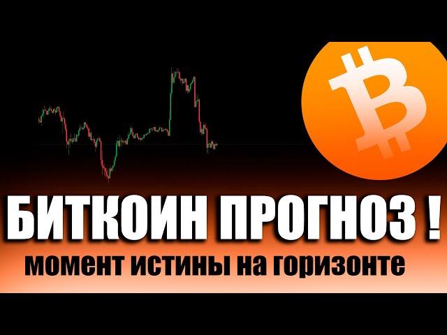 ВНИМАНИЕ НА КЛЮЧЕВЫЕ УРОВНИ! БИТКОИН | Прогноз |  Криптовалюта