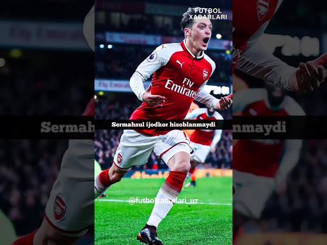 Mesut Ózil #respect #football #youtube #shorts #news #realmadrid #arsenal #mesutözil @burchaktopi