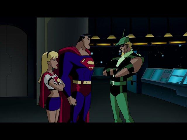 Justice League Unlimited - Flashpoint watchtower cadmus argument