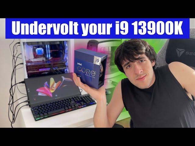 Undervolt your i9 13900K for more FPS and Lower Temperature!