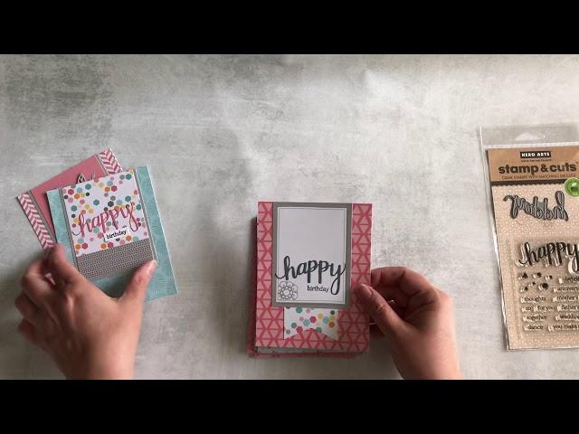 Patterned Paper Cards | Use Your Stash! #ShowUsYourSheetLoad #SUYSJune2019