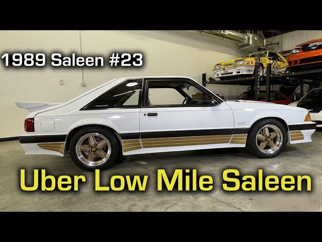 Less Than 5,000 Mile 1989 Saleen