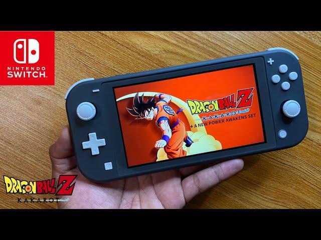 Dragon Ball Z: Kakarot Nintendo Switch Lite Gameplay