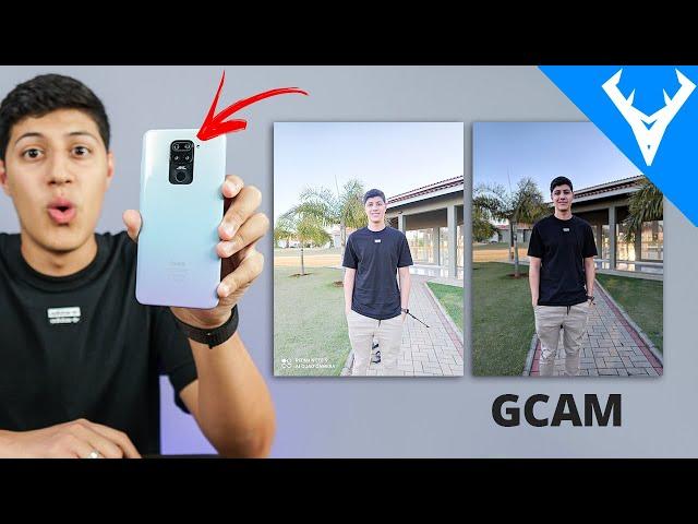 XIAOMI REDMI NOTE 9 fica SURREAL com a GCAM! INSTALE NO SEU AGORA!