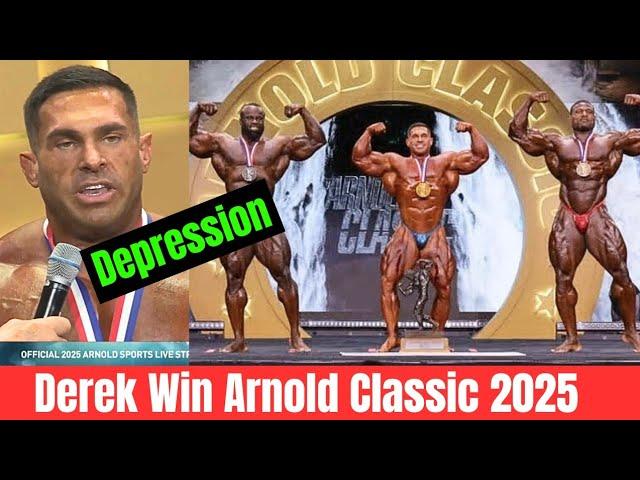 Arnold Classic 2025 WinDerek Lunsford / Samson Dauda LostTop 6 Open Bodybuilding Andrew Jacked