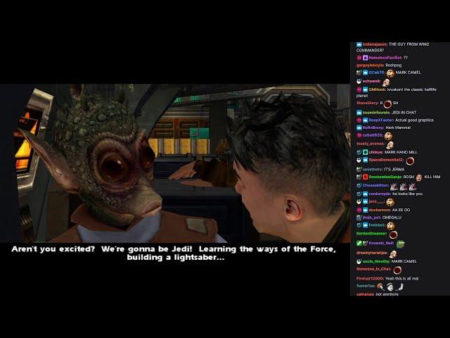 Jerma Streams [with Chat] - Star Wars Jedi Knight: Jedi Academy