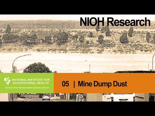 Mine Dump Dust & the associated respiratory health effects