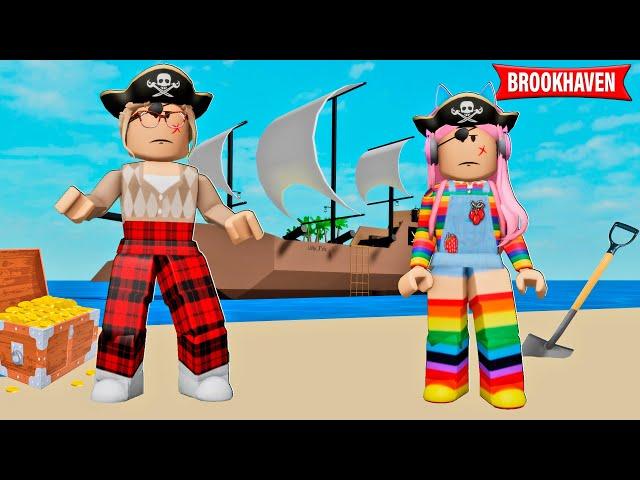 NAVIO DOS PIRATAS EM BROOKHAVEN RP! ROBLOX