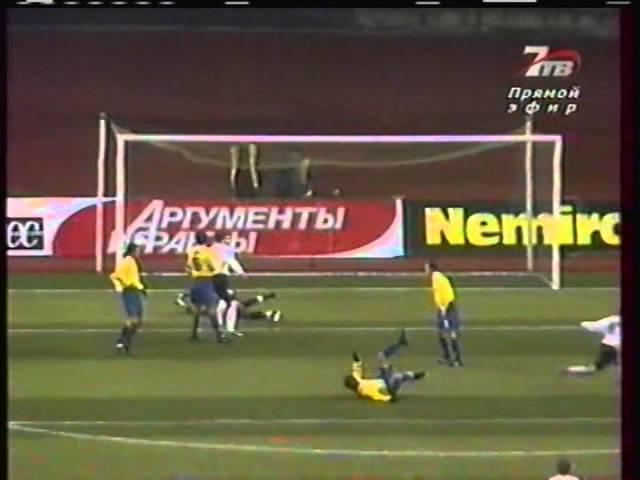 2003 November 27 Torpedo Moscow Russia 1 Villareal Spain 0 UEFA Cup