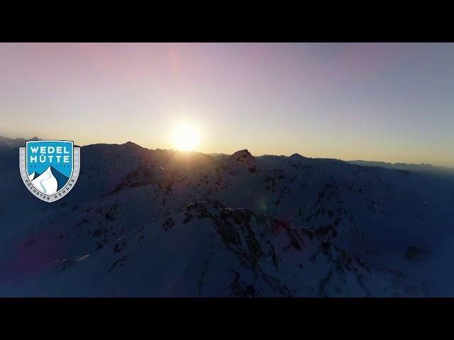 Wedelhütte, Skigebiet Hochzillertal - Sonnenaufgang am Wimbachkopf