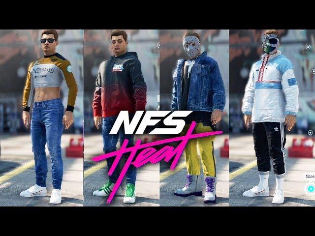 NEED FOR SPEED HEAT Avatar Customization (EVERY ITEM)