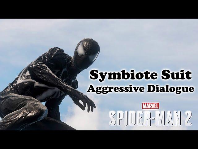 Symbiote Suit Peter Aggressive Dialogue (Clean without BGM) (Marvel's Spider-Man 2)