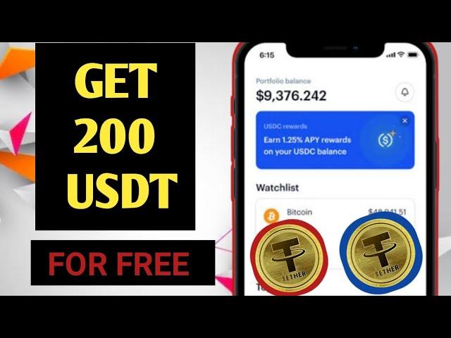 NO INVESTMENT : 3 platform to Earn $200 for free ( how to earn free usdt, )/make money online