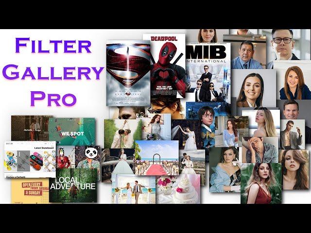 Filter Gallery Pro Plugin complete Tutorial | Filter Gallery Premium Plugin Tutorial Step-by-Step