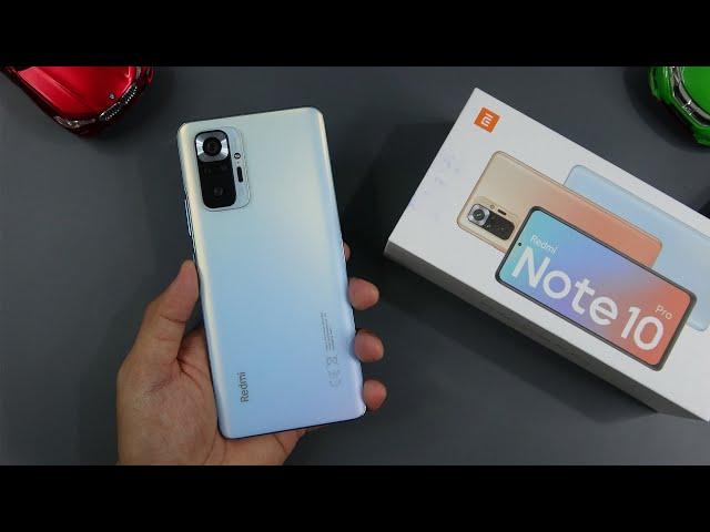 Xiaomi Redmi Note 10 Pro (Glacier Blue) unboxing