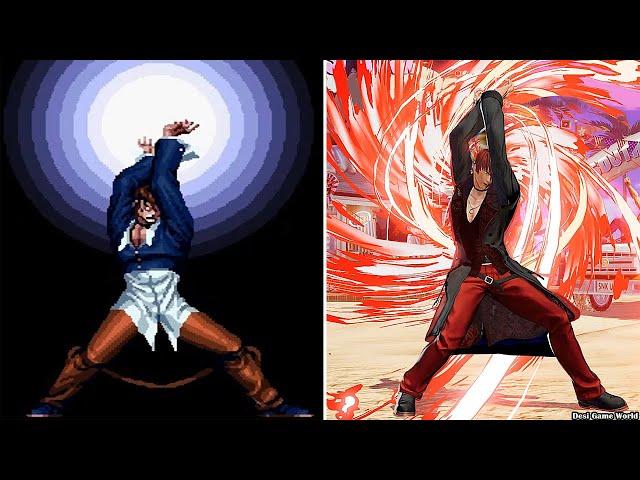 Evolution of Iori Yagami - Kin 1211 Shiki Yaotome / Maiden Masher Move In KOF Series  [1995 - 2022]